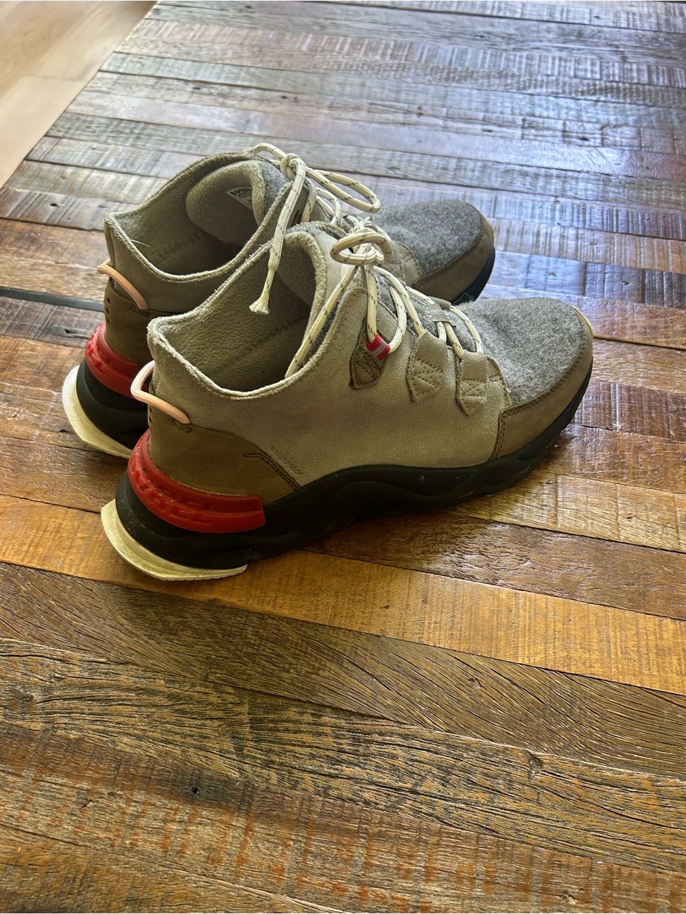 Sorel Women’s Kinetic RNEGD Caribou Waterproof Boots.